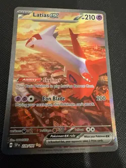 Pokemon TCG Latias Ex SIR 239/191 Surging Sparks Special Illustration Rare NM - Image 1