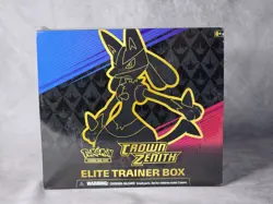 Pokemon TCG Crown Zenith Elite Trainer Box, 10-Pack, Sealed - Image 1
