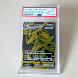Pokemon TCG 2021. FA Rayquaza VMAX VMAX CLIMAX UR s8b 284 PSA 10 - Image 1