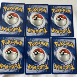 Pokemon TCG Grass/Electric/Fire/Fighting/Psychic/Water Energys Gym Challenge - Image 2