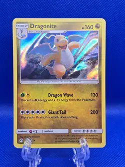 Pokemon - Dragonite 96/149 - Cosmos Holo Rare Promo - 2017 Sun & Moon Pack Fresh - Image 1