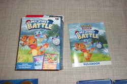 Pokemon My First Battle 2023 Open Box Complete Unpunched Charmander Squirtle - Image 1