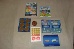 Pokemon My First Battle 2023 Open Box Complete Unpunched Charmander Squirtle - Image 2