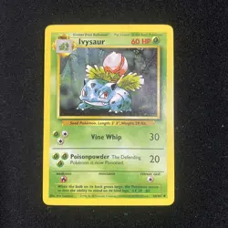 Pokemon - Ivysaur - 30/102 - Base Set - WOTC - Uncommon - NM - Image 1