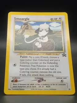 Pokemon ~ Smeargle Black Star Promo #32 - Image 2