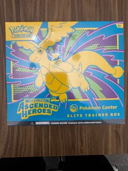 Ascended Heroes Pokemon Center Elite Trainer Box with Seal Tears See Description - Image 1