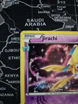 Pokemon Jirachi Holo LP Radiant Collection RC13/RC32 XY Generations - Image 2