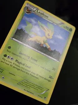 Pokemon TCG - LEAFEON - 7/111 - RARE - XY: FURIOUS FISTS (2014) - LP - Image 3