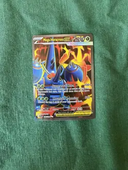 Pokemon TCG Phantasmal Flames Mega Heracross EX Special Illustration Rare 108/94 - Image 1