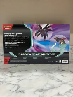 Pokemon TCG Hydreigon EX & Dragapult EX Premium Collection Box BRAND NEW SEALED - Image 3