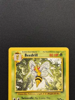 Pokemon TCG Beedrill 17/102 Base Set Rare Near Mint 1999 WoTC - Image 3