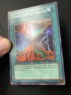 Yugioh Convulsion of Nature LOD-084 1st Edition Common NA English Vintage - Image 2