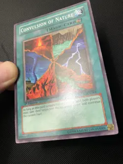 Yugioh Convulsion of Nature LOD-084 1st Edition Common NA English Vintage - Image 3