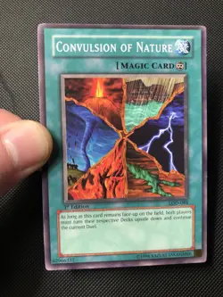 Yugioh Convulsion of Nature LOD-084 1st Edition Common NA English Vintage - Image 4