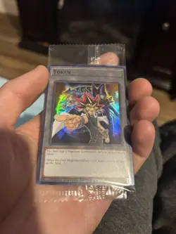 Yugioh! Yu-Gi-Oh TCG Burst Protocol Token TKN5-EN037 YUGI DARK MAGICIAN / GIRL - Image 1