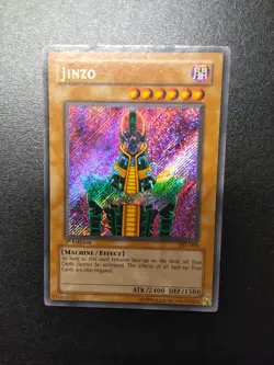 Jinzo PSV-000 1st Edition Secret Rare, Pharaoh's Servant, Yu-Gi-Oh - Image 1