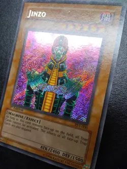 Jinzo PSV-000 1st Edition Secret Rare, Pharaoh's Servant, Yu-Gi-Oh - Image 3