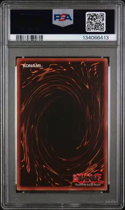 YUGIOH PSA 9 The Flute of Summoning Dragon SDK-042 Super Rare 1st Edition - Image 2