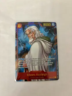 One Piece CCG Silvers Rayleigh OP08-118 Alt Art - Image 1