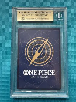 ONE PIECE BGS 10 NAMI OP02-036 PARAMOUNT WAR ENGLISH 2023! - Image 4