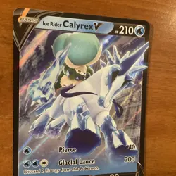 Pokemon Card Ice Rider Calyrex V 045/198 SWSH06: Chilling Reign NM ⭐99p Start⭐ - Image 5