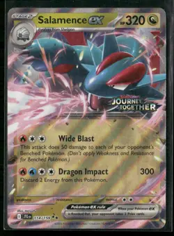 Salamence ex - (Journey Together Stamped) Double Rare Miscellaneous Cards & Pro - Image 1