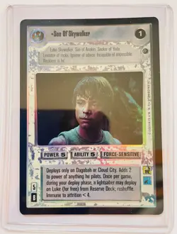 STAR WARS CCG - Son of Skywalker - Rare Foil Card - Reflections - Decipher 1999 - Image 1