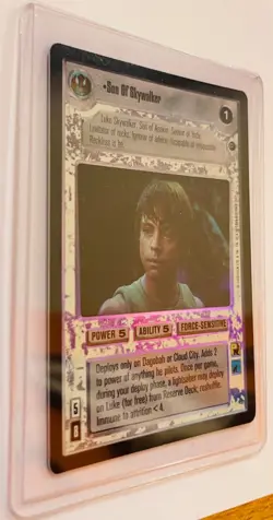 STAR WARS CCG - Son of Skywalker - Rare Foil Card - Reflections - Decipher 1999 - Image 2