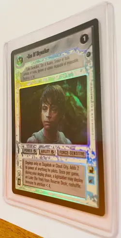 STAR WARS CCG - Son of Skywalker - Rare Foil Card - Reflections - Decipher 1999 - Image 3