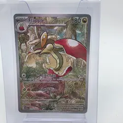Pokemon Flapple 210/191 Illustration Rare Surging Sparks SSP Full Art Holo Card - Image 1