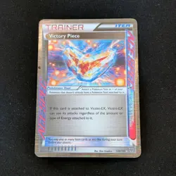 Pokemon Victory Piece Ace Spec Trainer-Item Holo Victini-EX 130/135 Card - Image 1