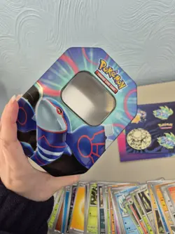 Pokemon TCG Bulk Bundle 250 Random Cards Job Lot + Tin + Stickers + Coin #3 - Image 5