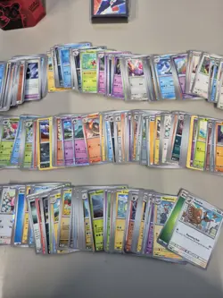 Pokemon TCG Bulk Bundle 280 Random Cards Job Lot + Tin + Card Sleeves #7 - Image 3
