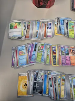 Pokemon TCG Bulk Bundle 280 Random Cards Job Lot + Tin + Card Sleeves #7 - Image 4
