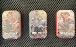 New Bandai Namco One Piece Card Game Illustration Box vol.6 & Vol.2 Tin Packs(3) - Image 4