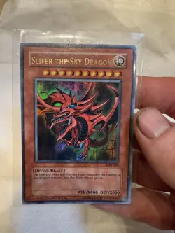 Slifer the Sky Dragon GBI-001 Ultra Rare Limited Edition Card - Image 1