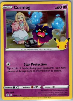 Cosmog 013/025 Holo Celebrations - Pokemon Card - NM - Image 1