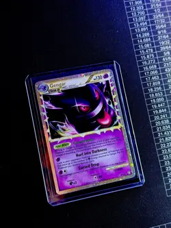 Gengar Prime HeartGold SoulSilver Triumphant Holo Card Pokemon EX/NM Condition - Image 1