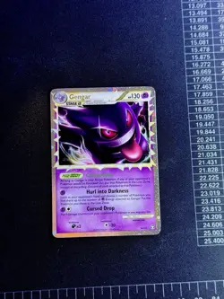 Gengar Prime HeartGold SoulSilver Triumphant Holo Card Pokemon EX/NM Condition - Image 4
