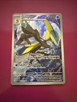 Inteleon 142/132 Full Art NM/M Mega Evolution Pokemon Card - Image 1