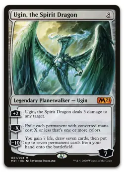 Ugin, the Spirit Dragon #1 (NM) Core Set 2021 M21 Magic MTG - Image 1