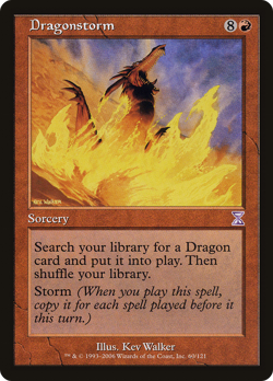 Dragonstorm #60 (MP) Timeshifted TSB Magic MTG - Image 1