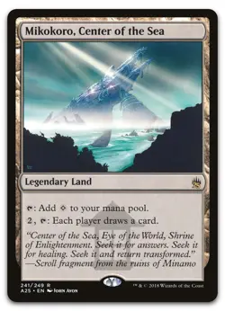 Mikokoro, Center of the Sea #241 (NM) Masters 25 A25 Magic MTG - Image 1