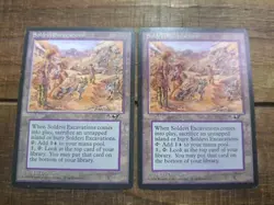 2 MTG Soldevi Excavations (ALL) Alliances - 1996 LP Set - Image 1
