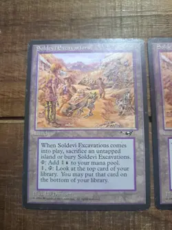2 MTG Soldevi Excavations (ALL) Alliances - 1996 LP Set - Image 2