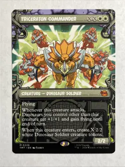 Triceraton Commander (Showcase) Teenage Mutant Ninja Turtles Regular - Image 1