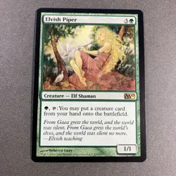 MTG Elvish Piper Core Set 2010 (M10) Regular Magic The Gathering - Image 1