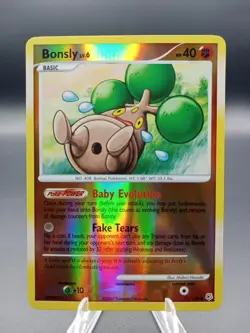 2007 Pokemon Diamond & Pearl Bonsly #71 Extremely LP+ - Image 1