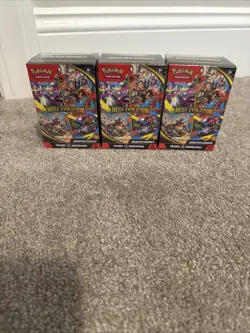 3x Pokemon TCG Mega Evolution Booster Bundle (6 Packs) - Sealed Brand new - Image 1