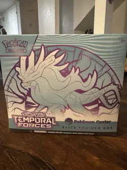 Pokemon Scarlet & Violet Temporal Forces Elite Trainer Box Sealed(Walking Wake) - Image 1